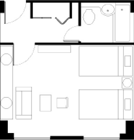 客室レイアウト